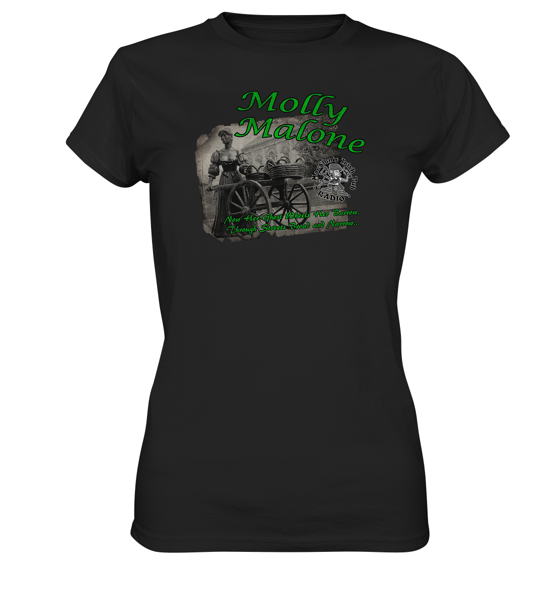 MacSlon's "Molly Malone" - Ladies Premium Shirt