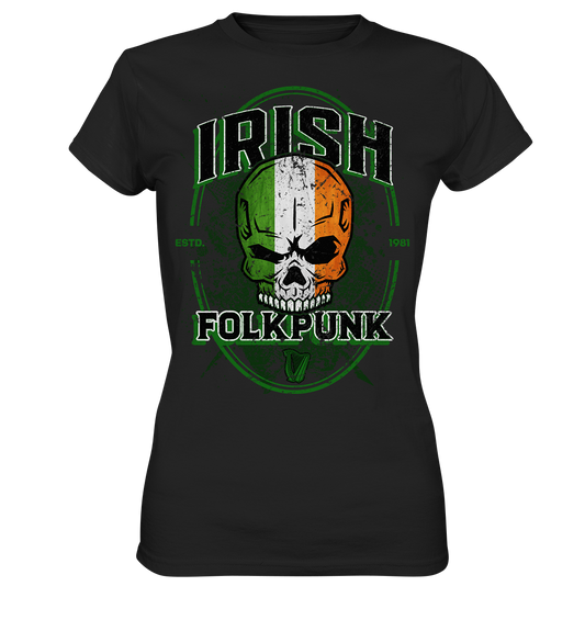 Irish Folkpunk "Skull" - Ladies Premium Shirt