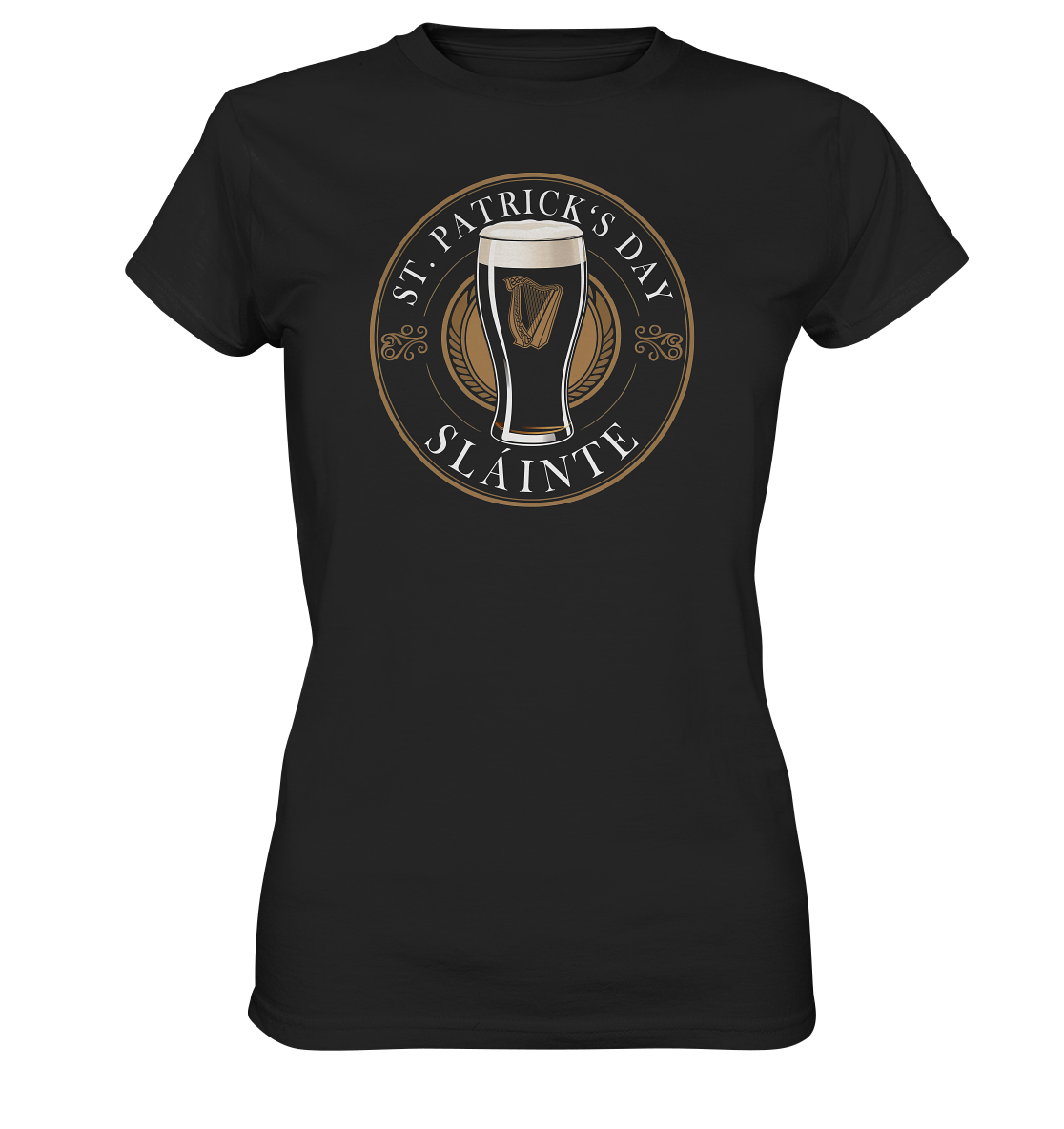 St. Patricks Day "Stout II" - Ladies Premium Shirt