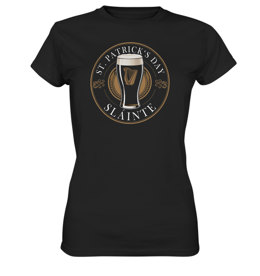 St. Patricks Day "Stout II" - Ladies Premium Shirt