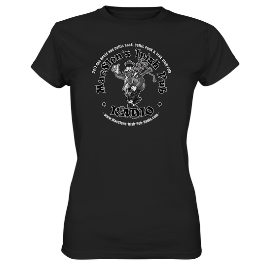 MacSlon's Radio "24/7 - Scotsman Logo" - Ladies Premium Shirt