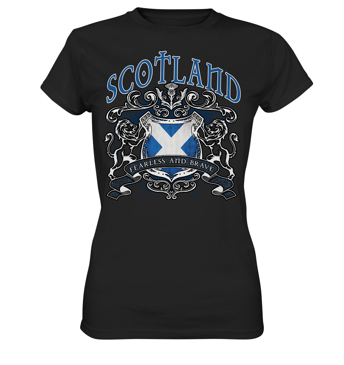 Scotland "Crest"  - Ladies Premium Shirt