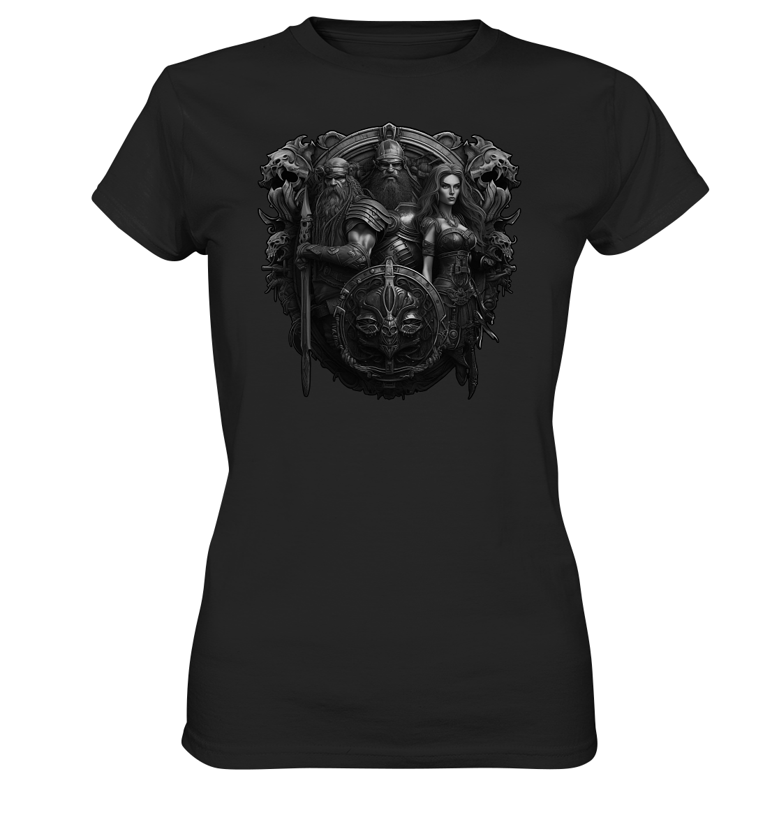 Celtic Warrior "Shield II" - Ladies Premium Shirt