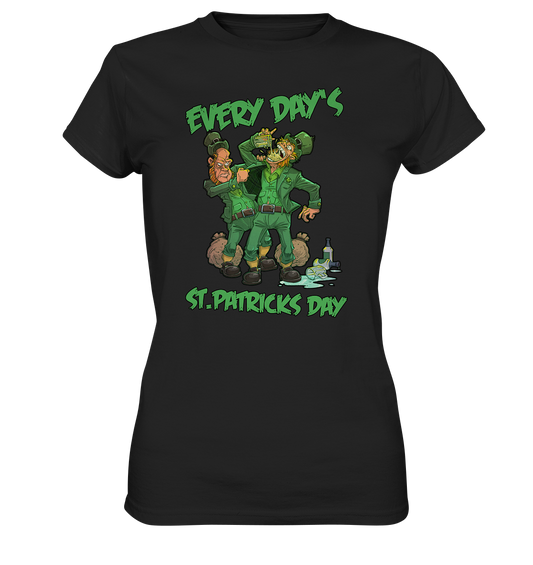 Every Day's St.Patricks Day "Leprechauns" - Ladies Premium Shirt