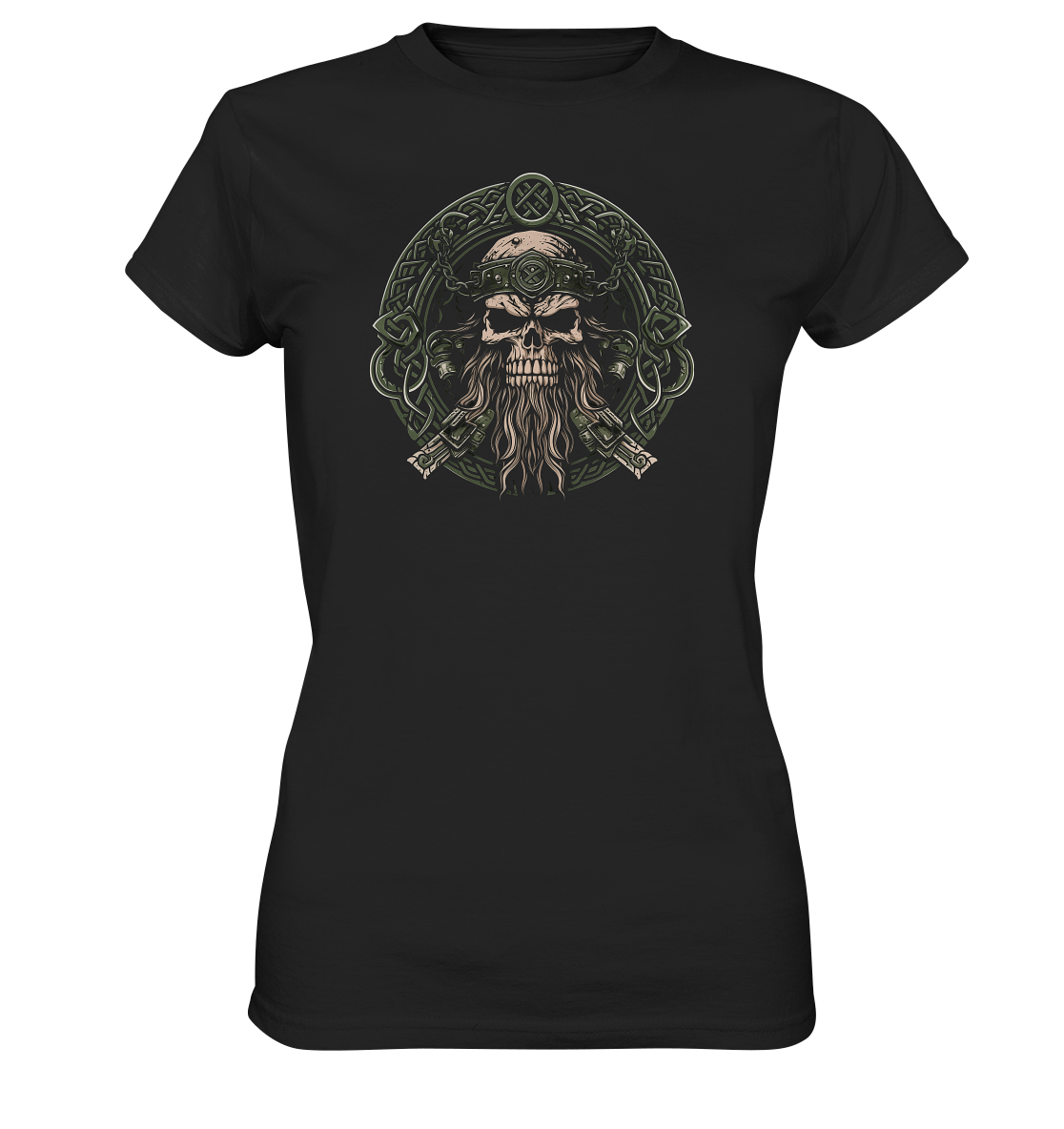 Celtic Skull "Crest II" - Ladies Premium Shirt