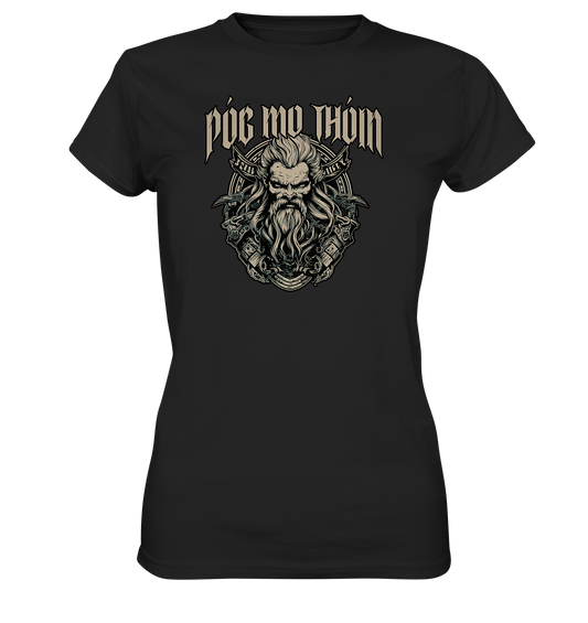 Póg Mo Thóin Streetwear "Celtic Warrior II" - Ladies Premium Shirt