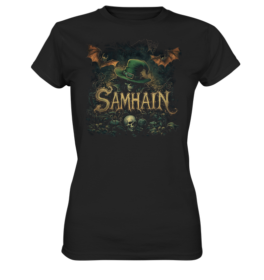 Samhain "Bats & Skulls II" - Ladies Premium Shirt