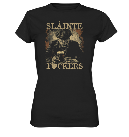 Sláinte "F*ckers / Irish Pub" - Ladies Premium Shirt