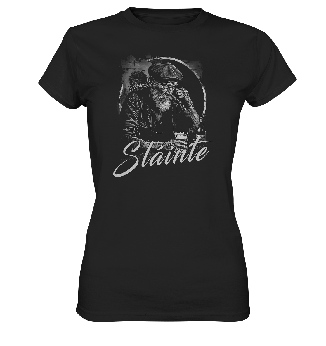 Sláinte "Old Irish Bastard VII" - Ladies Premium Shirt