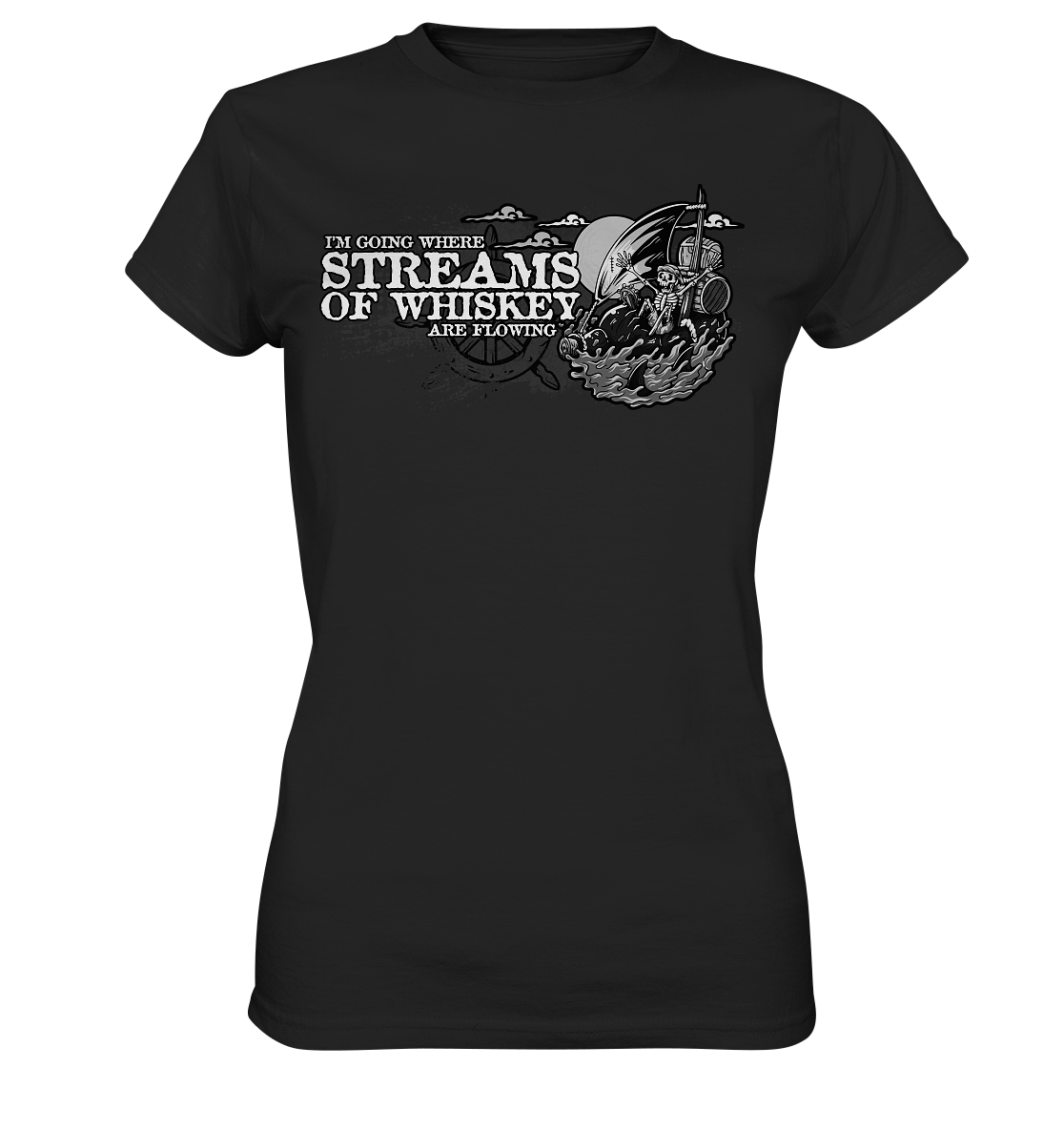 Streams Of Whiskey - Ladies Premium Shirt