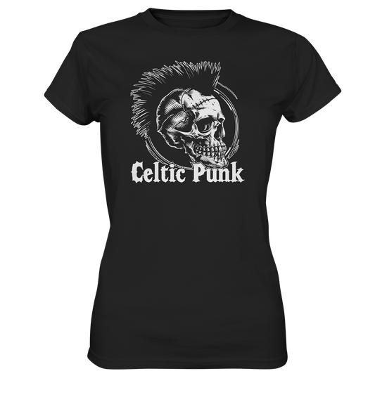 Celtic Punk "Skull III" - Ladies Premium Shirt