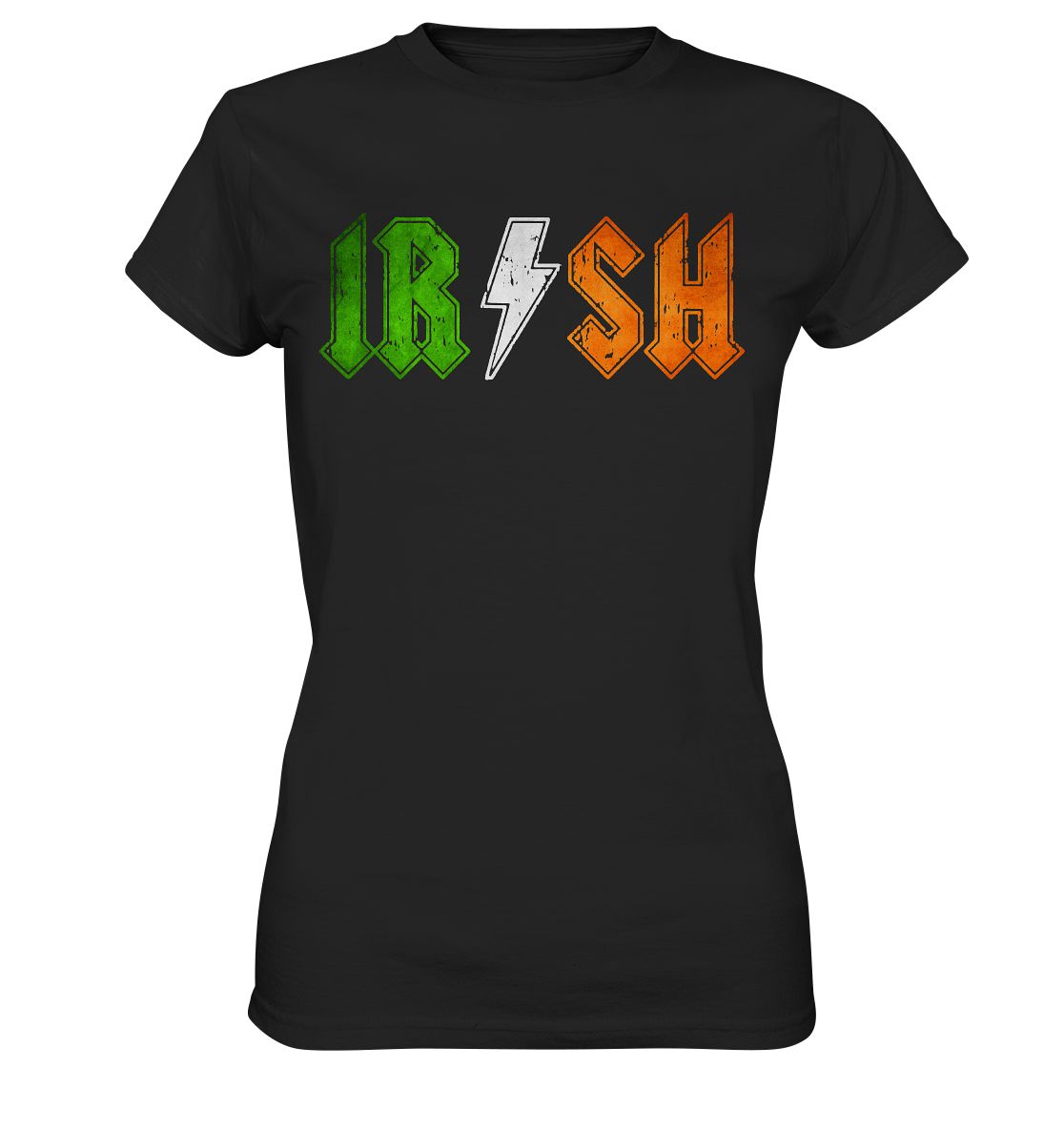 Irish "Flag Logo" - Ladies Premium Shirt