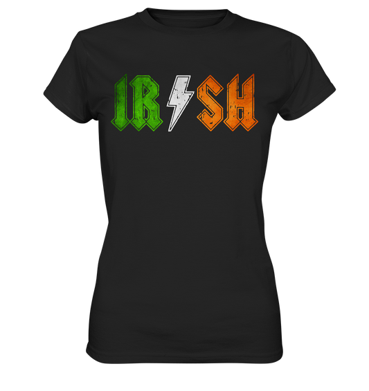 Irish "Flag Logo" - Ladies Premium Shirt