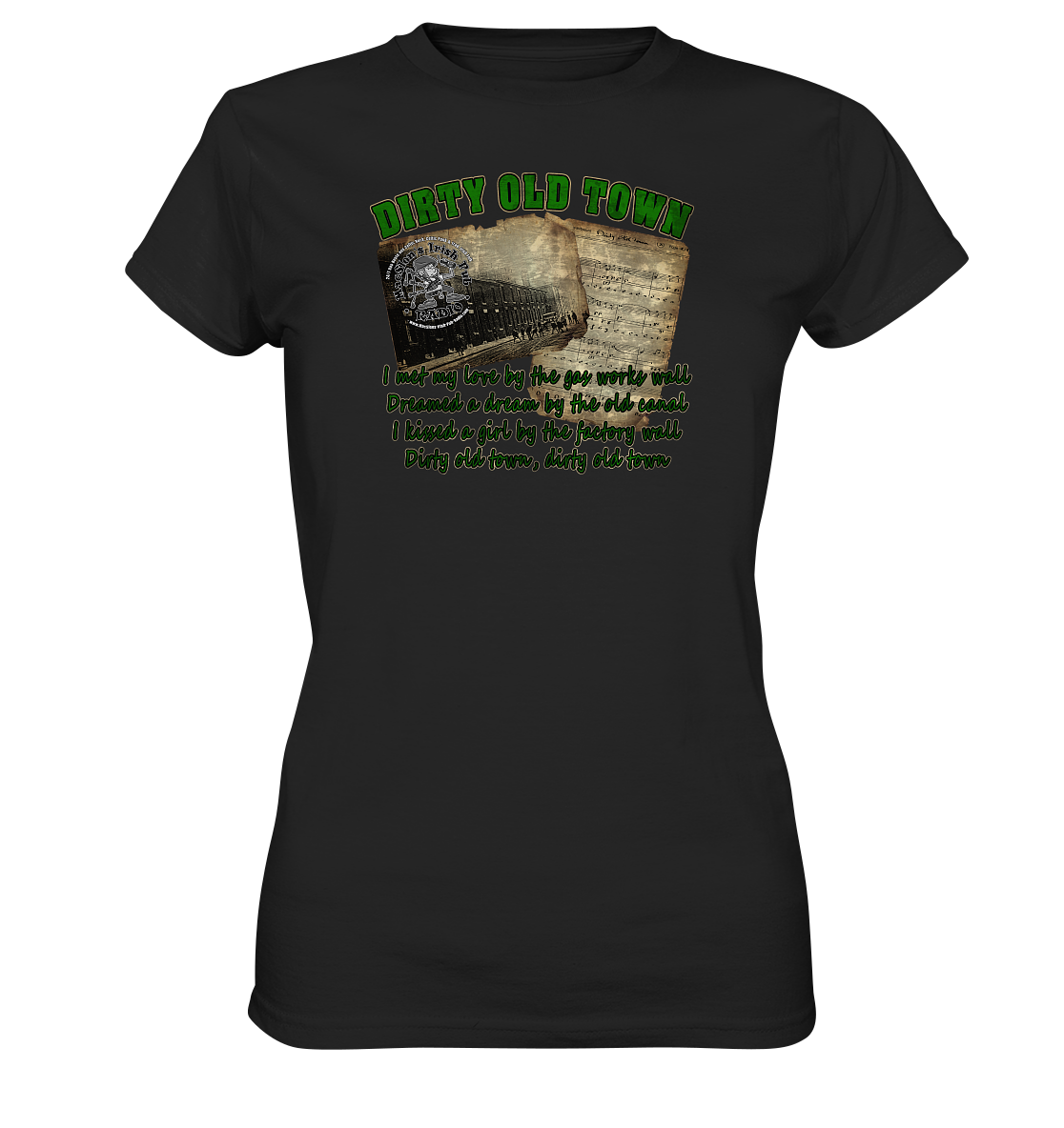 MacSlon's "Dirty Old Town I"  - Ladies Premium Shirt