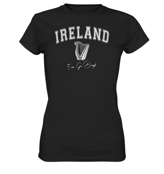 Ireland "Harp / Erin Go Bragh" - Ladies Premium Shirt