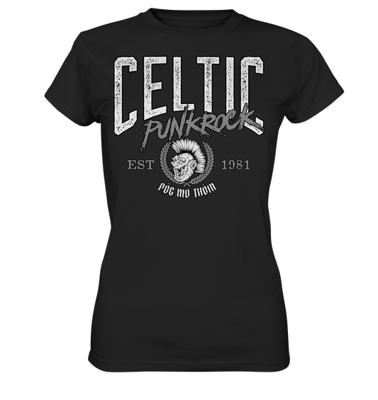 Póg Mo Thóin Streetwear "Celtic Punkrock" - Ladies Premium Shirt