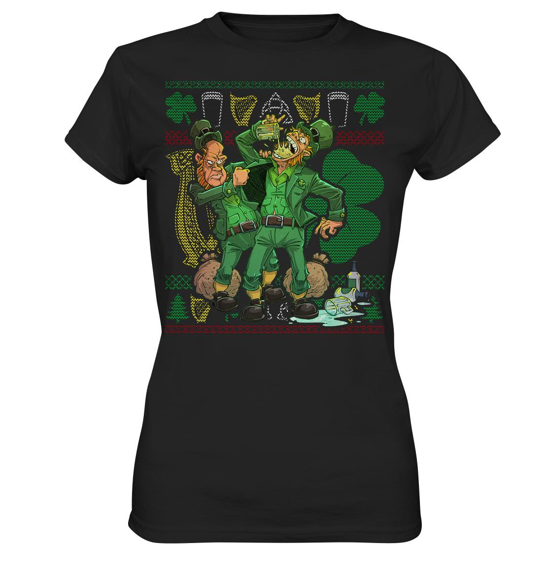 Leprechauns (Christmas) - Ladies Premium Shirt