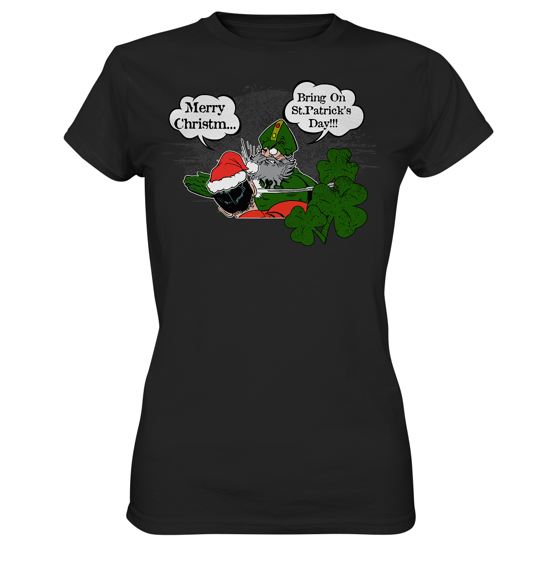 Merry Christm... "Bring On St. Patrick's Day" - Ladies Premium Shirt