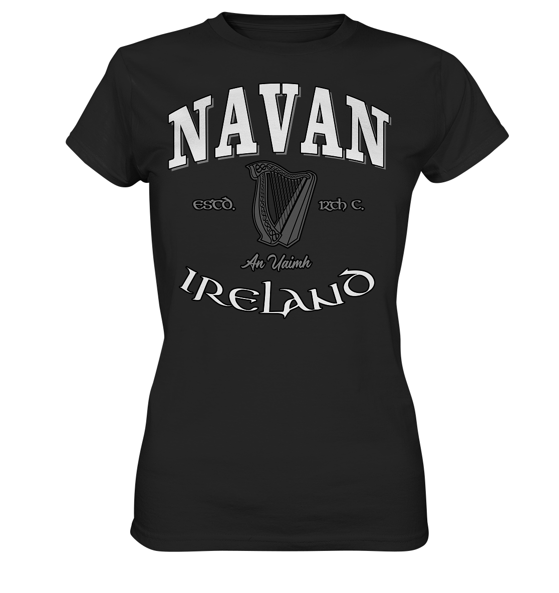 Navan "An Uaimh" - Ladies Premium Shirt