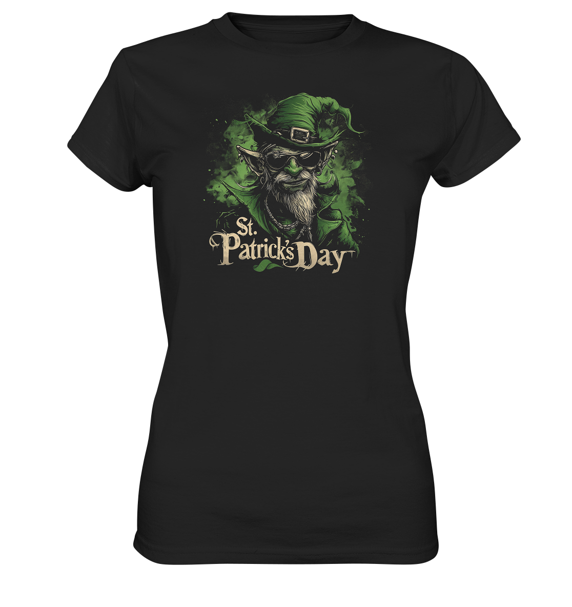 St. Patrick's Day "Leprechaun IV" - Ladies Premium Shirt