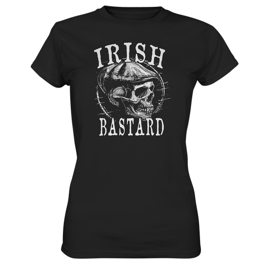 Irish Bastard "Flatcap-Skull I" - Ladies Premium Shirt