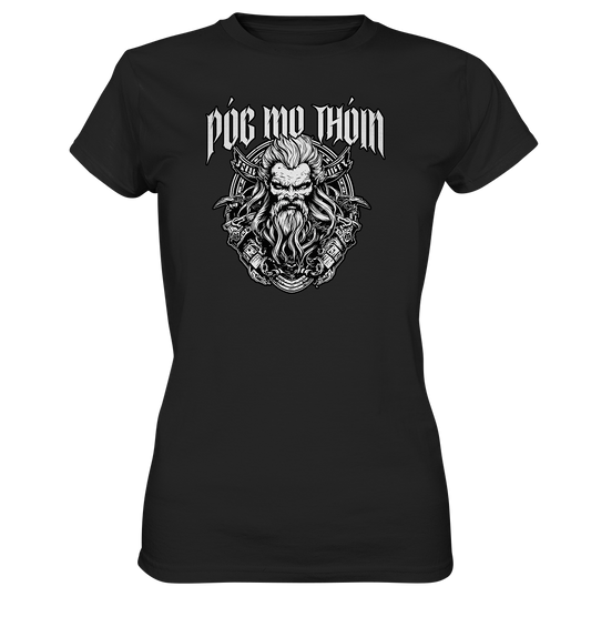 Póg Mo Thóin Streetwear "Celtic Warrior III" - Ladies Premium Shirt