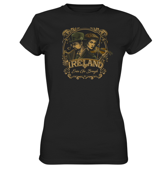 Ireland "Erin Go Bragh / Couple I" - Ladies Premium Shirt