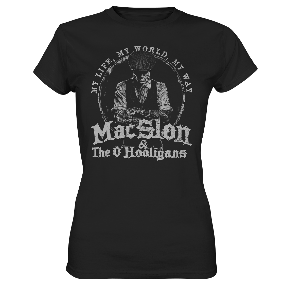 MacSlon & The O'Hooligans "My Life, My World, My Way II" - Ladies Premium Shirt