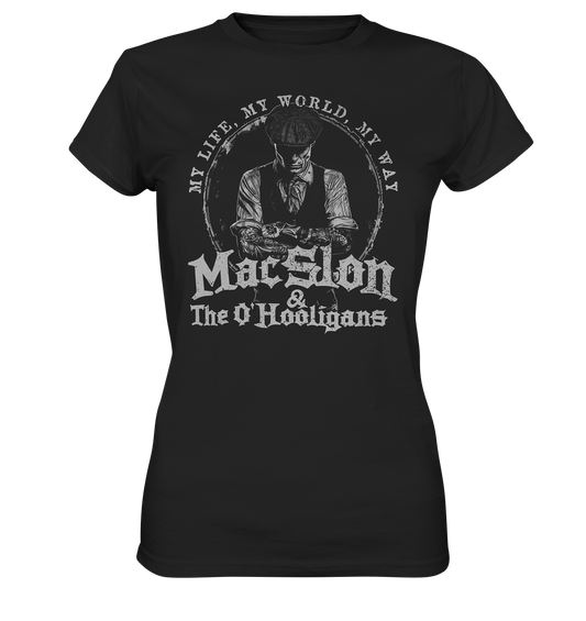 MacSlon & The O'Hooligans "My Life, My World, My Way II" - Ladies Premium Shirt