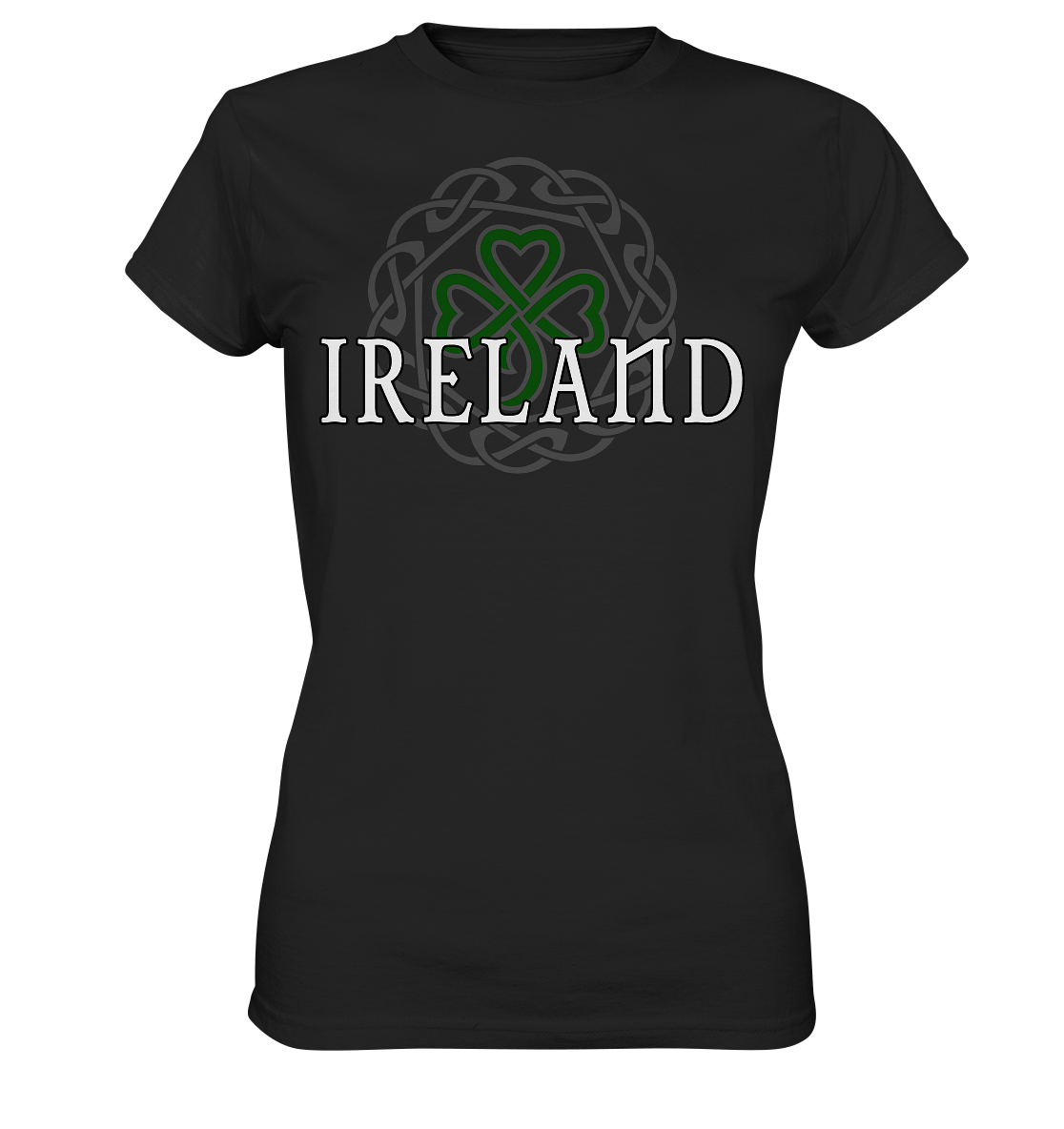 Ireland "Celtic Knot / Shamrock" - Ladies Premium Shirt