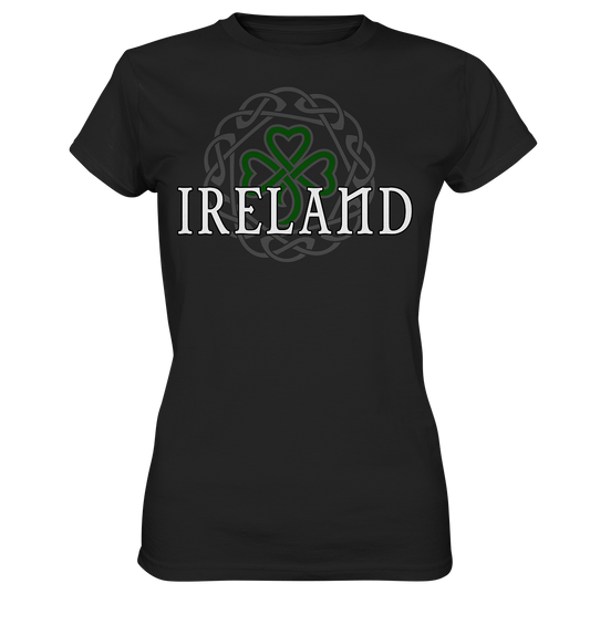 Ireland "Celtic Knot / Shamrock" - Ladies Premium Shirt