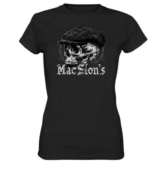 MacSlon's "Flatcap-Skull II" - Ladies Premium Shirt