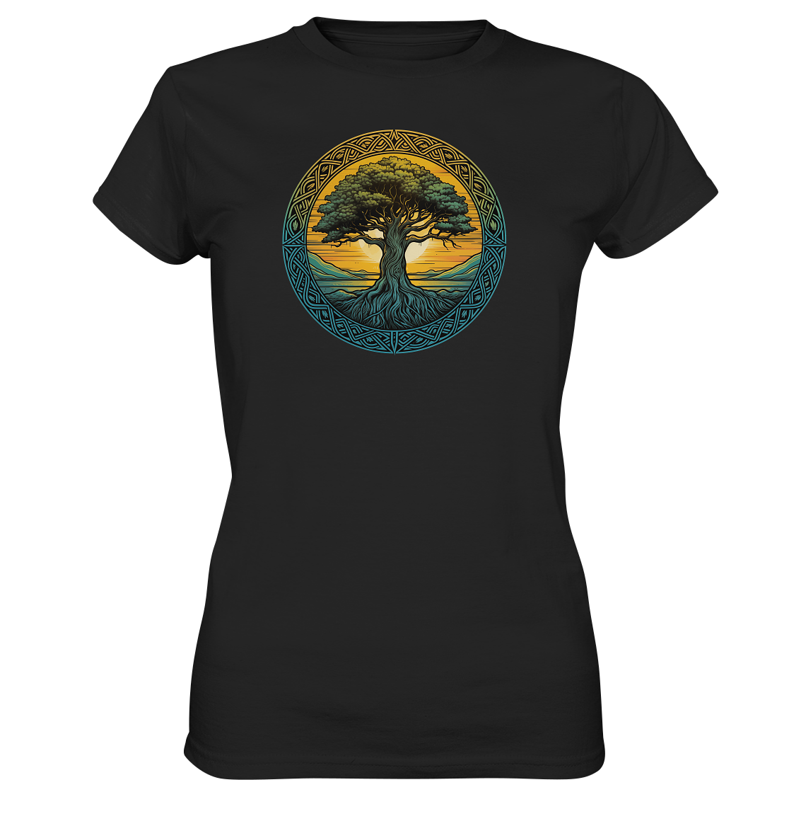 Celtic Tree II - Ladies Premium Shirt