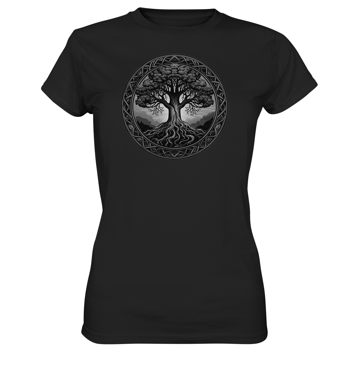 Celtic Tree III - Ladies Premium Shirt