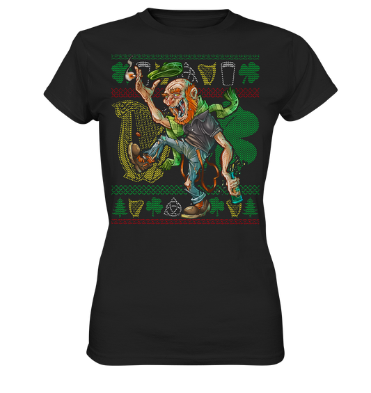 Old Irish Bastard (Christmas) - Ladies Premium Shirt