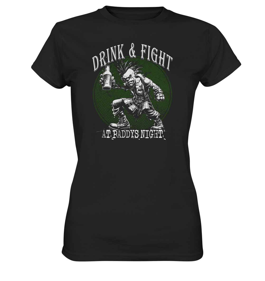 Drink & Fight "At Paddys Night" - Ladies Premium Shirt