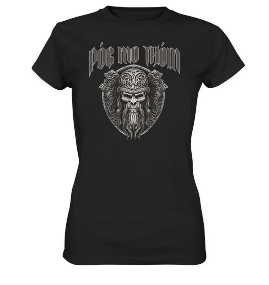 Póg Mo Thóin Streetwear "Celtic Warrior" - Ladies Premium Shirt