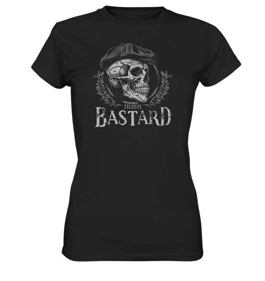 Irish Bastard "Flatcap-Skull III" - Ladies Premium Shirt