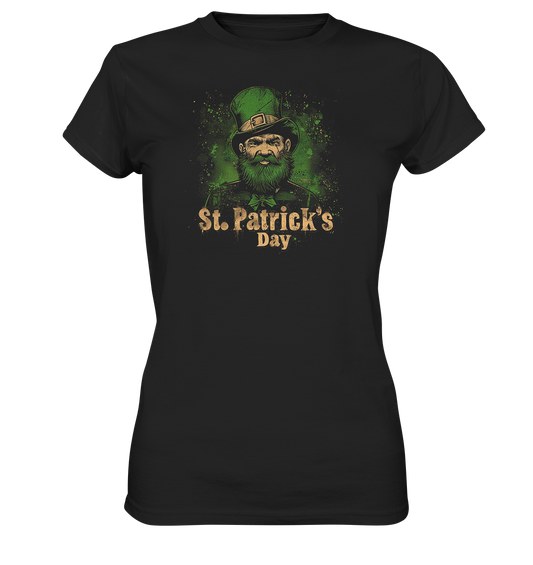 St. Patrick's Day "Leprechaun III" - Ladies Premium Shirt