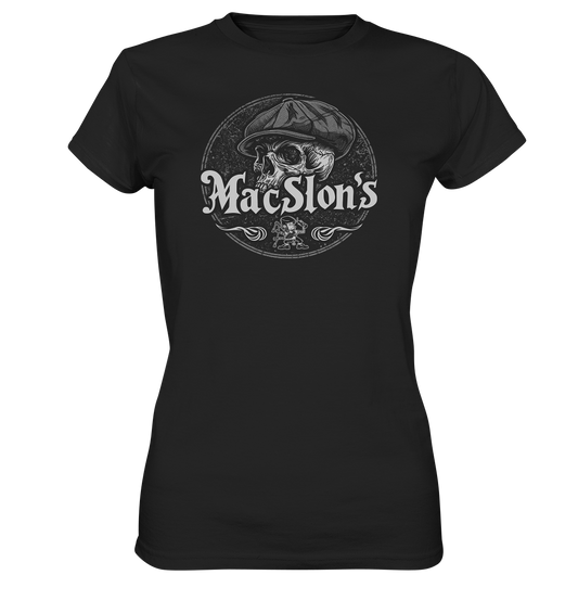 MacSlon's "Flatcap-Skull I" - Ladies Premium Shirt