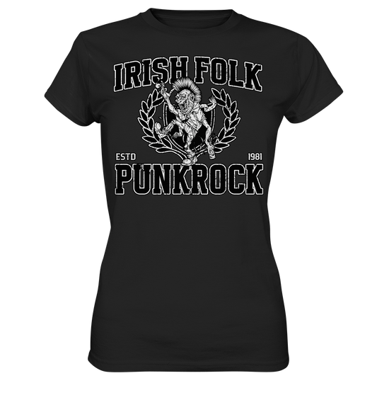 Irish Folk Punkrock "Estd. 1981" - Ladies Premium Shirt