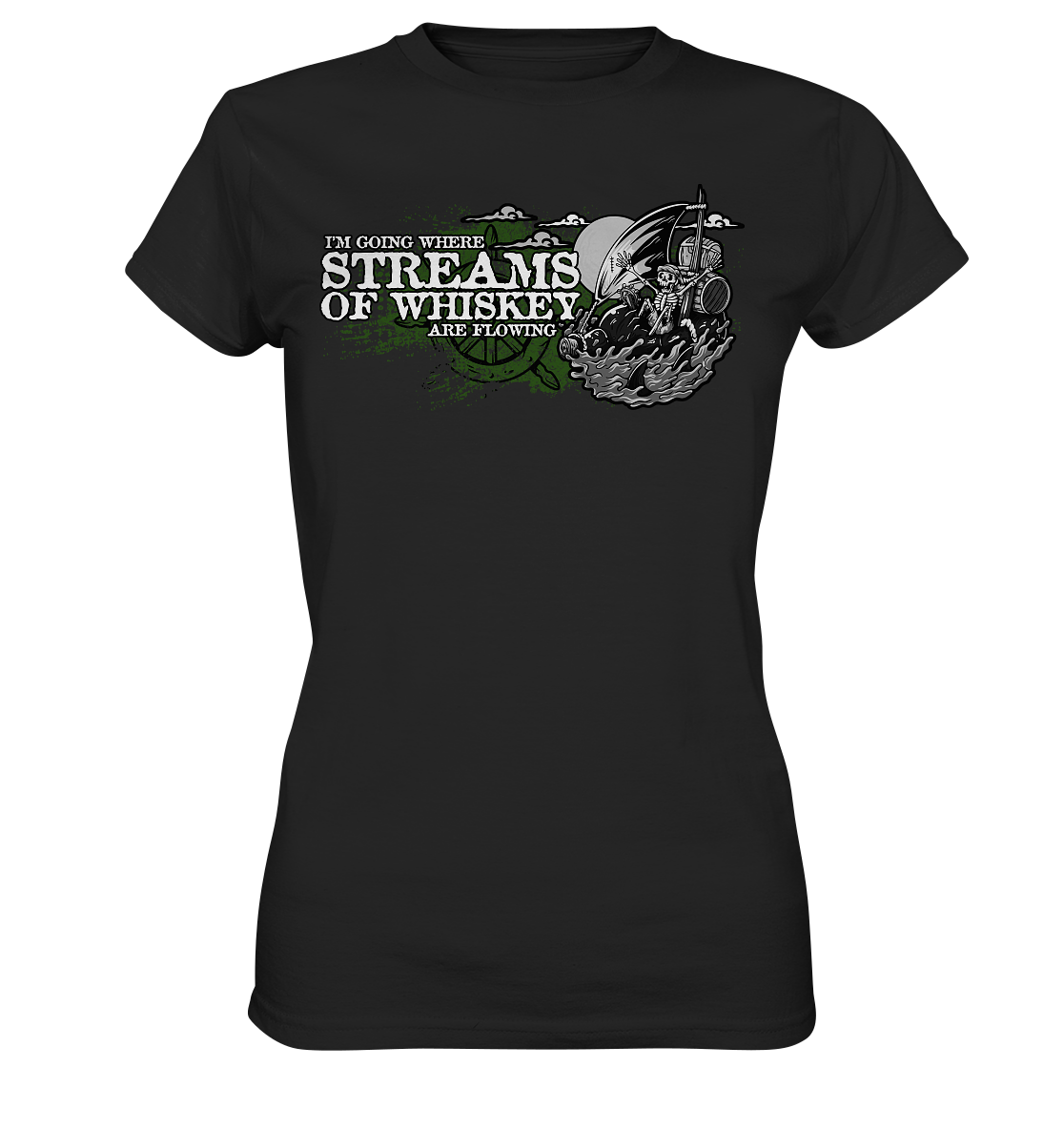 Streams Of Whiskey - Ladies Premium Shirt