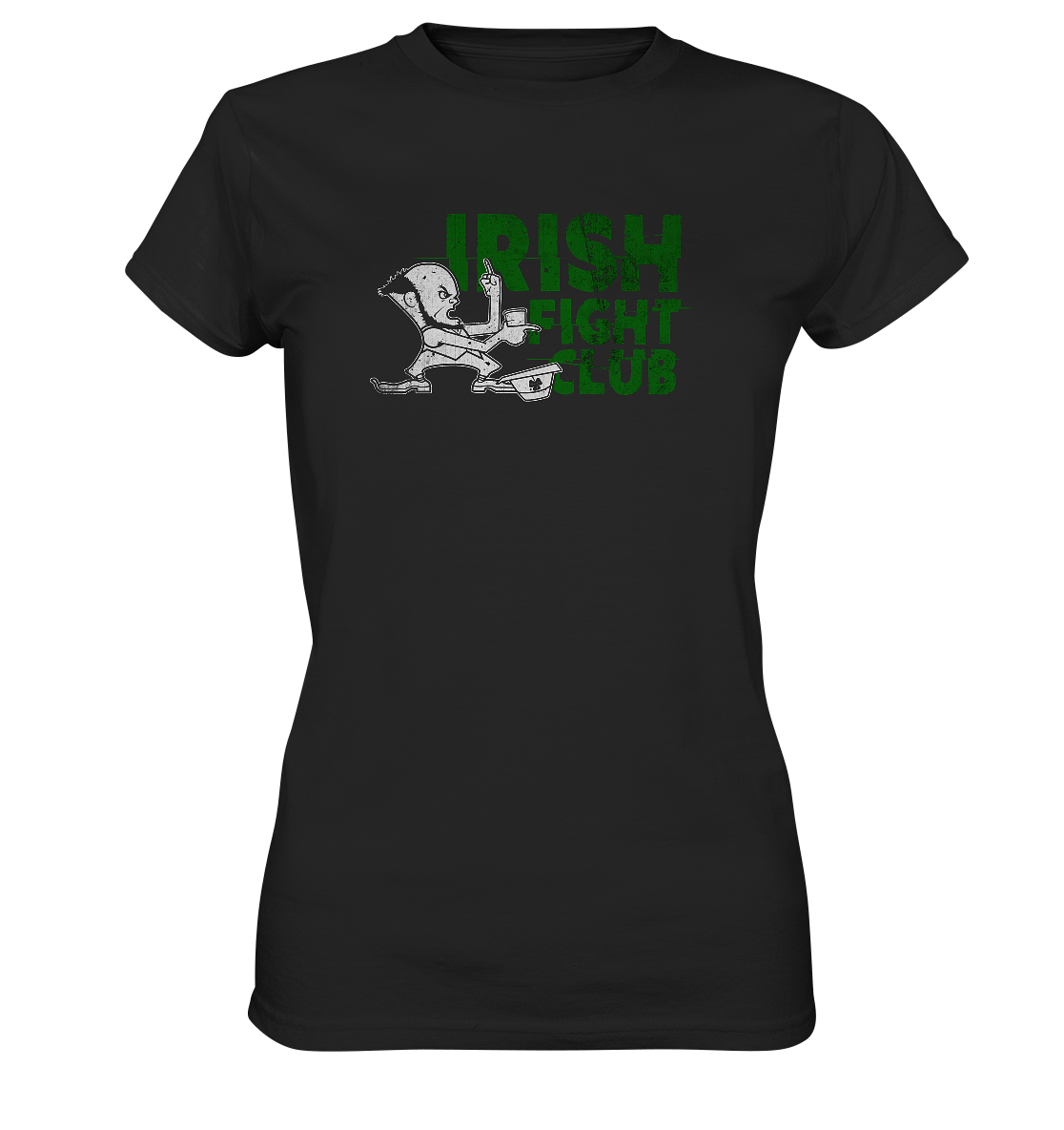 Irish Fight Club "Leprechaun I" - Ladies Premium Shirt