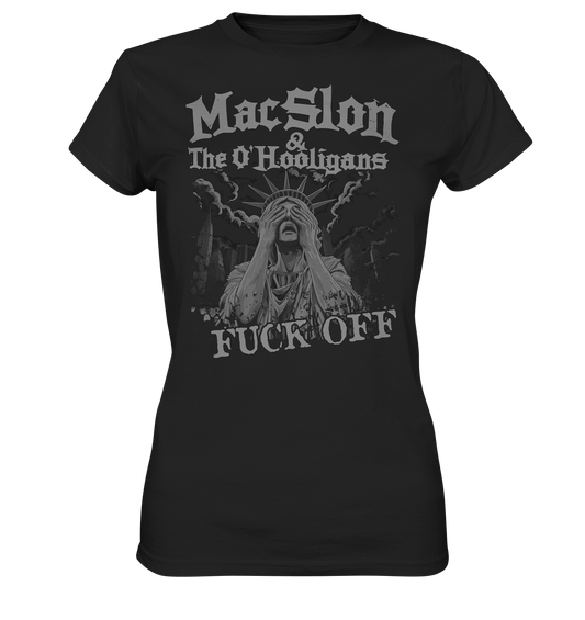 MacSlon & The O'Hooligans "Fuck Off" - Ladies Premium Shirt