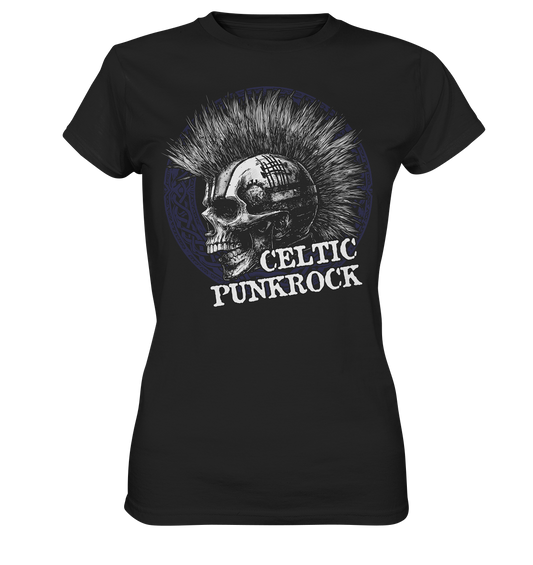 Celtic Punkrock "Mohawk / Skull I" - Ladies Premium Shirt