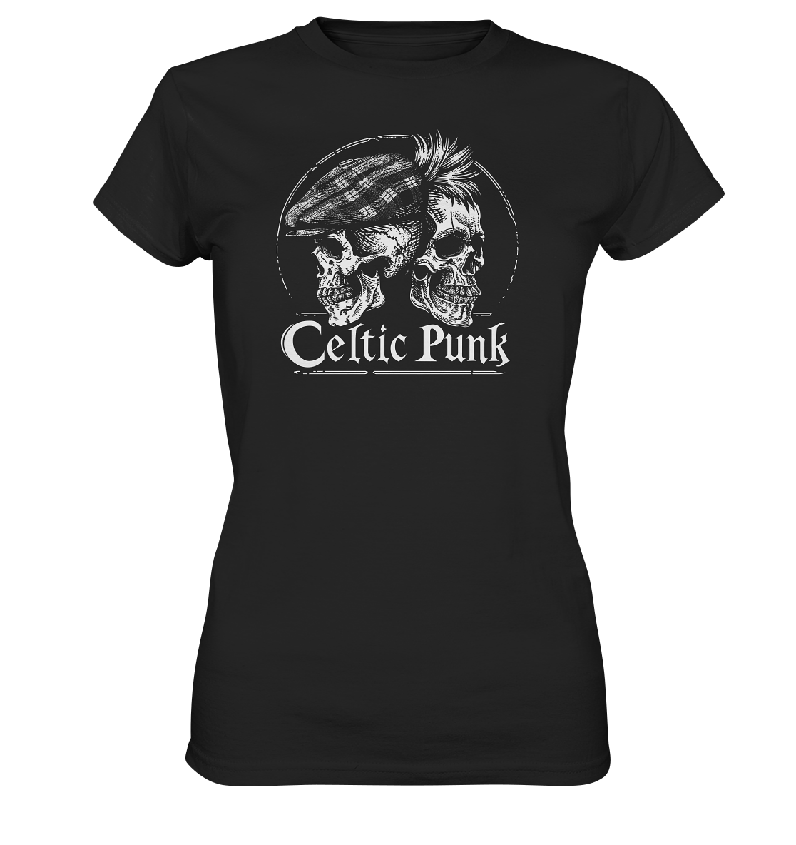 Celtic Punk "Skulls" - Ladies Premium Shirt