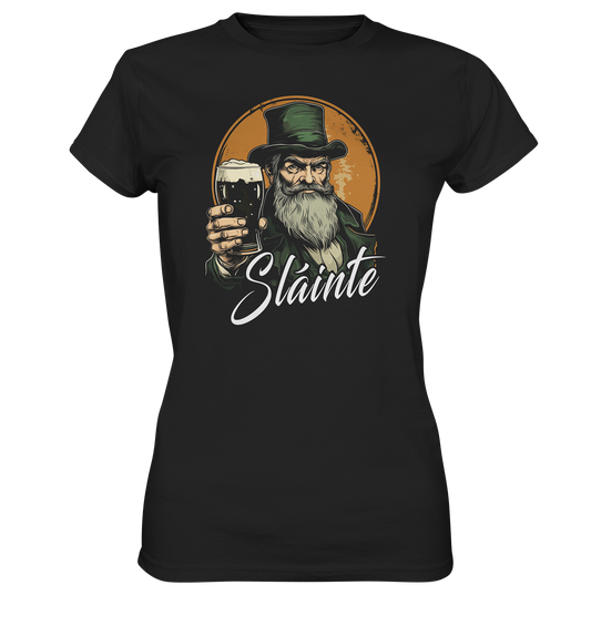 Sláinte "Old Irish Bastard I" - Ladies Premium Shirt