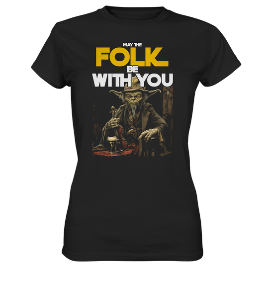 May The Folk Be With You "Leprechaun" - Ladies Premium Shirt