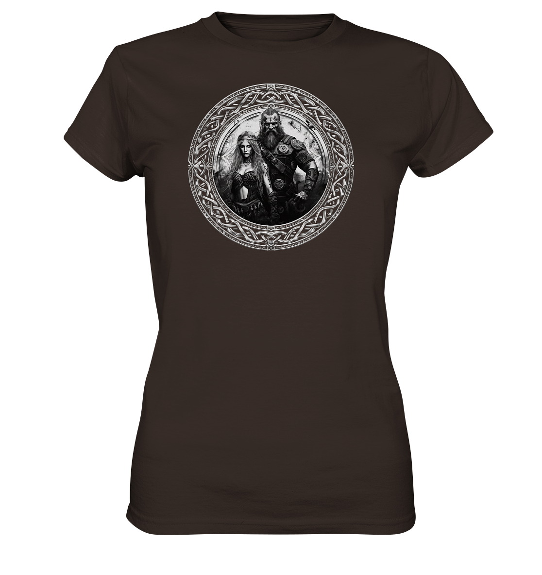 Celtic Warrior "Couple" - Ladies Premium Shirt