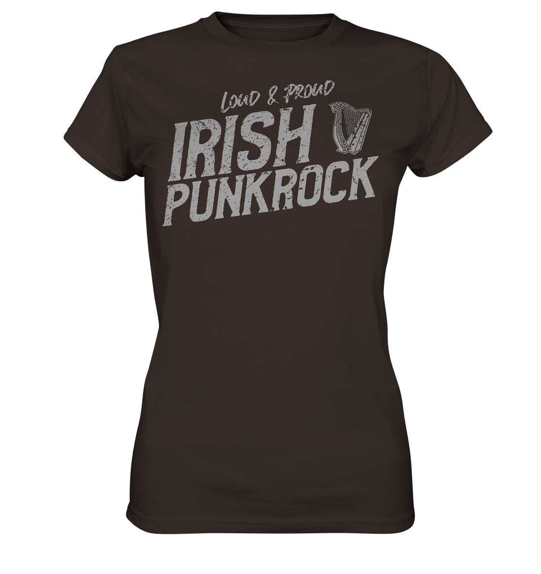 Irish Punkrock "Loud & Proud" - Ladies Premium Shirt